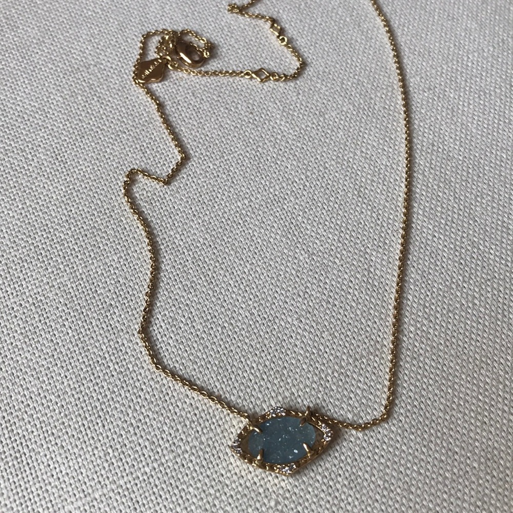 Stella & Dot Charlotte Druzy Necklace